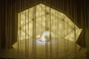 cercle doré-mandala-comme une crèche